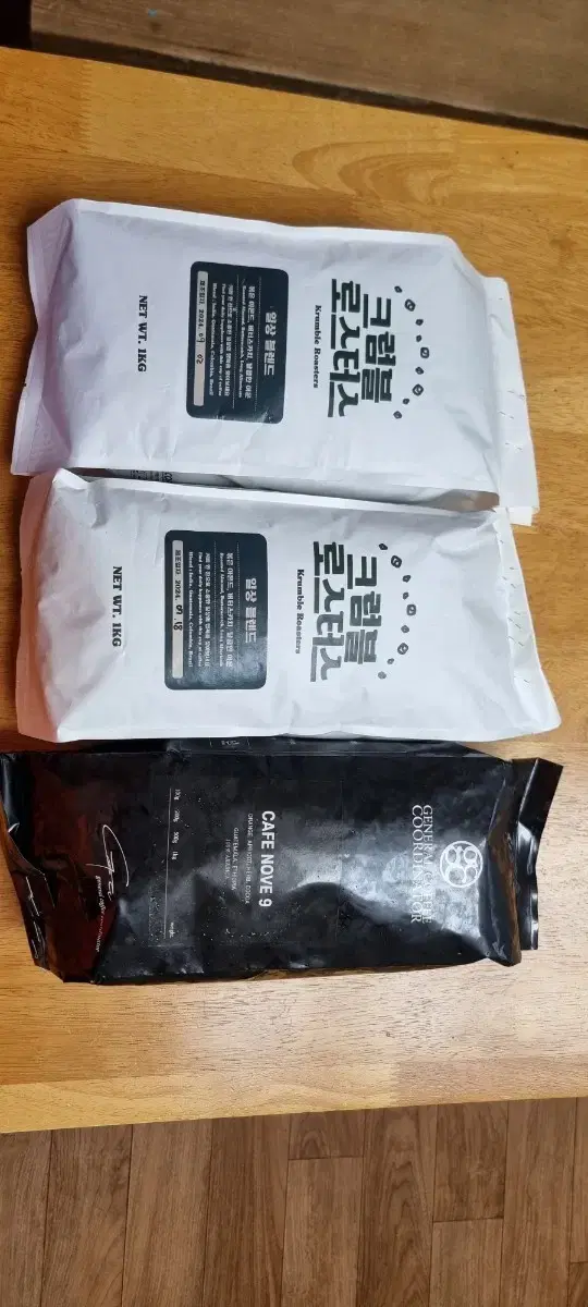 커피원두 크럼블 로스터스 1Kg